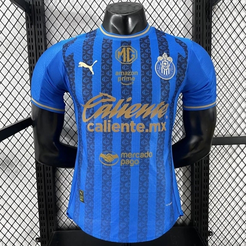 25/26 Chivas Third Player Version Soccer Jersey