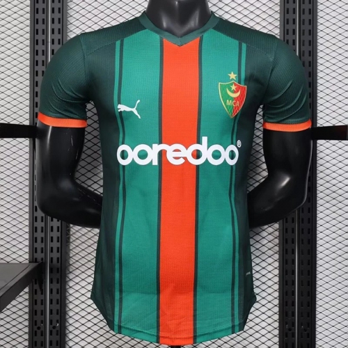 25/26 MC Algier Green Player Version Soccer Jersey(阿尔及尔莫罗迪亚)
