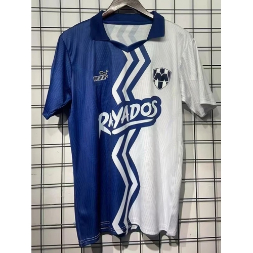 25/26 Monterrey Blue White Special Edition Fans Soccer Jersey