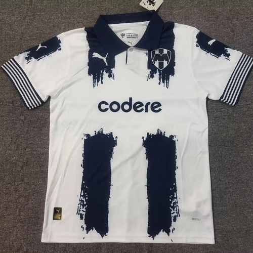 25/26 Monterrey White Fans Soccer Jersey