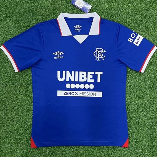 25/26 Rangers Home Fans Soccer Jersey