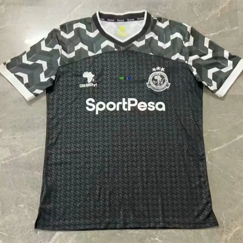25/26 Young Africans Black Player Version Soccer Jersey球员版