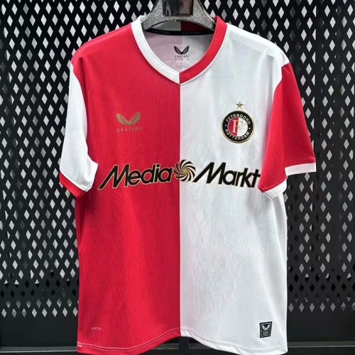 25/26 feyenoord Home Fans Soccer Jersey