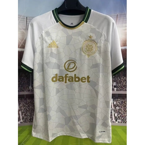 26/27 Celtic 60th Anniversary Edition White Fans Soccer Jersey