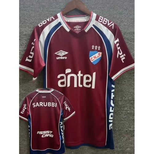 26/27 Club Nacional Away Fans Soccer Jersey(Print all sponsors、全广告)