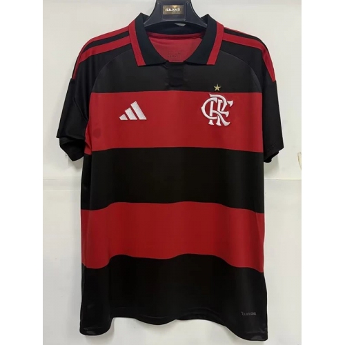 26/27 Flamengo Home Fans Soccer Jersey