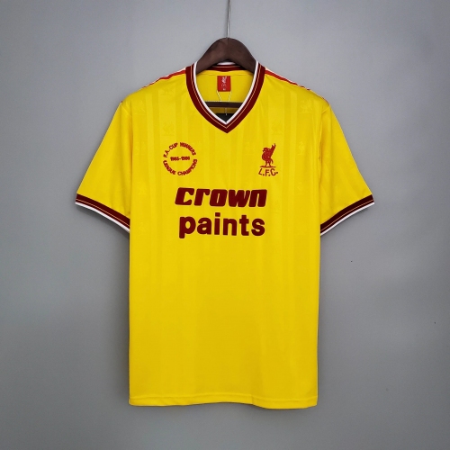 1985/1986 Retro Liverpool Away Football Shirt