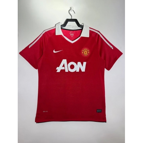 2010/2011 Retro Manchester United Home Football Shirt