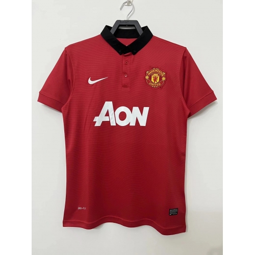 2013/2014 Retro Manchester United Home Football Shirt