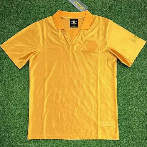 2025 Wolves Yellow 70th Anniversary Edition Fans Soccer Jersey