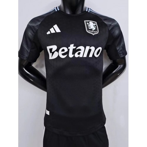 25/26 Aston Villa Away Player Version Soccer Jersey