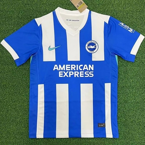 25/26 Brighton Home Fans Soccer Jersey