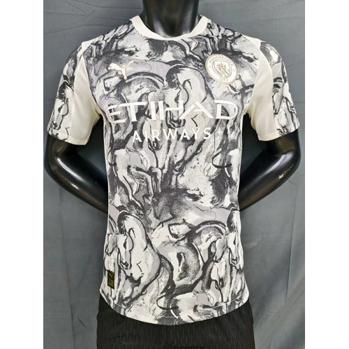 25/26 Man City Year of the Horse Special Edition Player Version Soccer Jersey