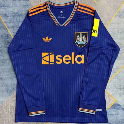 25/26 Newcastle Third Long Sleeve Soccer Jersey
