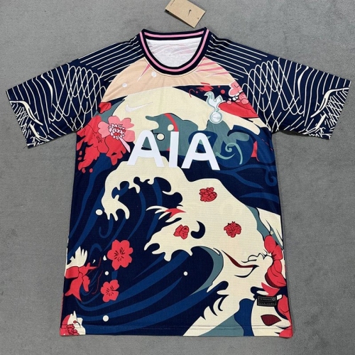 25/26 TOT Sea Wave Edition Fans Soccer Jersey(广告版）
