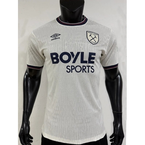 25/26 West Ham Away Player Version Soccer Jersey