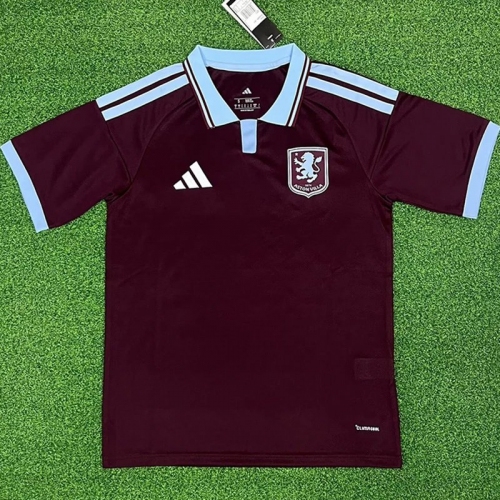 26/27 Aston Villa Home Fans Soccer Jersey