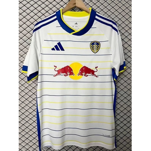 26/27 Leeds United Home Yellow Fans Soccer Jersey
