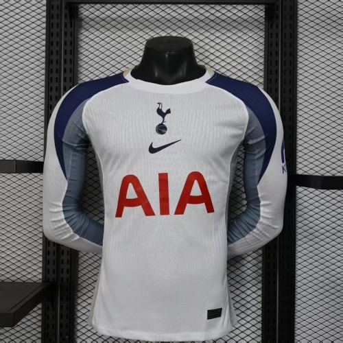 Tottenham Hotspur Home Long Sleeve Player Version 25/26