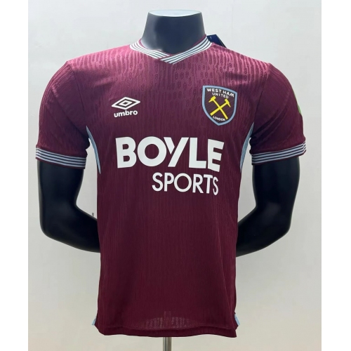 West Ham United Man Home Player Jersey 25/26