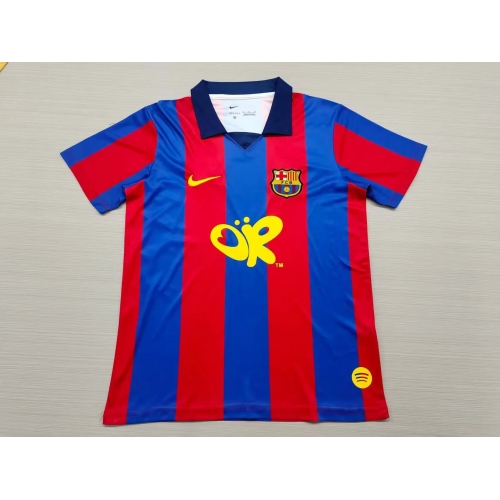 2003/2004 Retro Barcelona Joint Edition Red Football Shirt