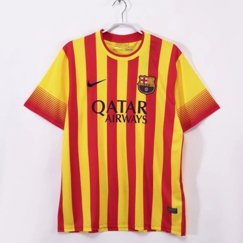2013/2014 Retro Barcelona Away Football Jersey