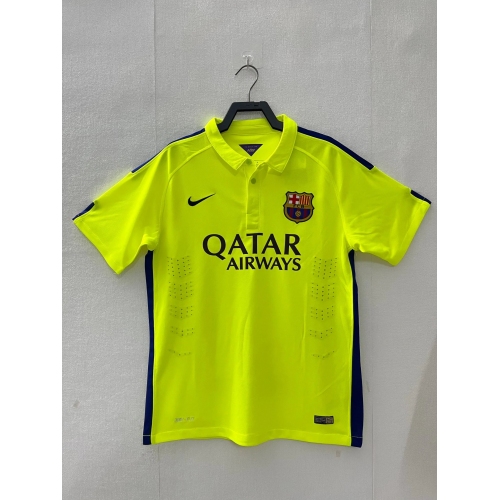2014/2015 Retro Barcelona Second Away Football Jersey