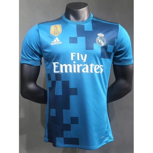 2017/2018 RMA Third Retro Player Version Soccer Jersey(球员)