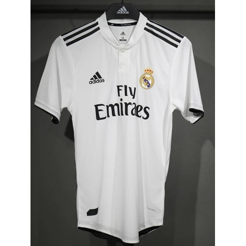 2018/2019 RMA Home Player Version Retro Soccer Jersey球员