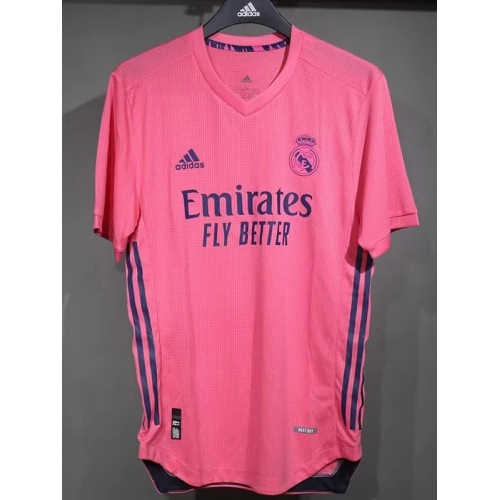 20/21 RMA Away Player Version Retro Soccer Jersey球员