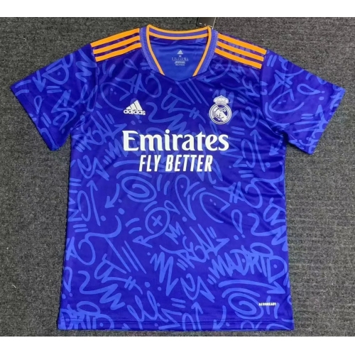 2021/2022 Retro Real Madrid Away Football Shirt