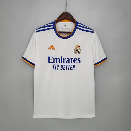 2021/2022 Retro Real Madrid Home Football Shirt