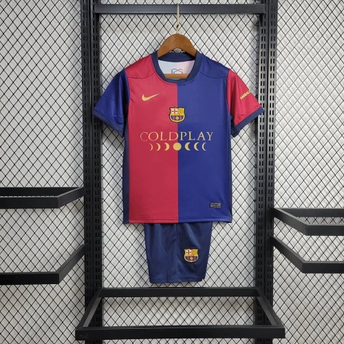 2024/2025 Barcelona Moon Bay Football Shirt Kids Size