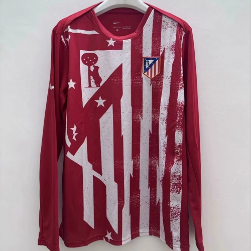 25/26 ATM Red Long Sleeve Training shirts