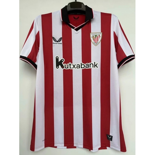 25/26 Bilbao Home Fans Soccer Jersey