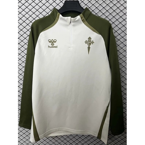 25/26 Celta Bege Half Pull Tracksuit (半拉链)