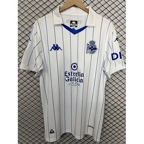 25/26 La Coruna Special Edition White Fans Soccer Jersey(带复古章)