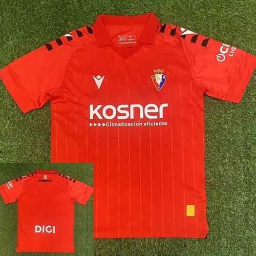 25/26 Osasuna Home Fans Soccer Jersey