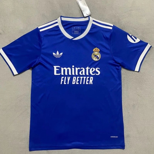 25/26 RMA Special Edition Blue Fans Soccer Jersey