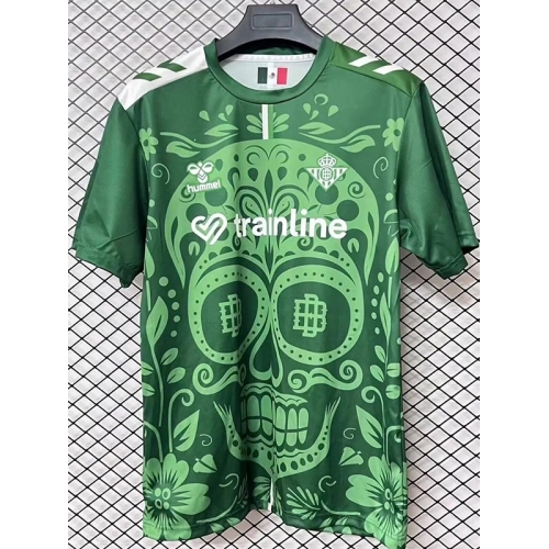 25/26 Real Betis Day of the Dead Green Fans Soccer Jersey