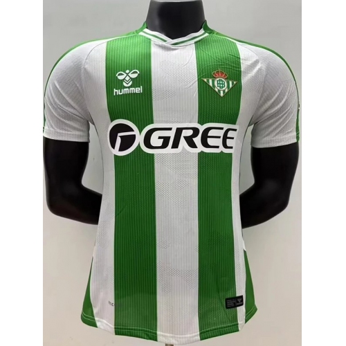 25/26 Real Betis Home Player Version Soccer Jersey
