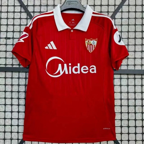 25/26 Sevilla Away Fans Soccer Jersey
