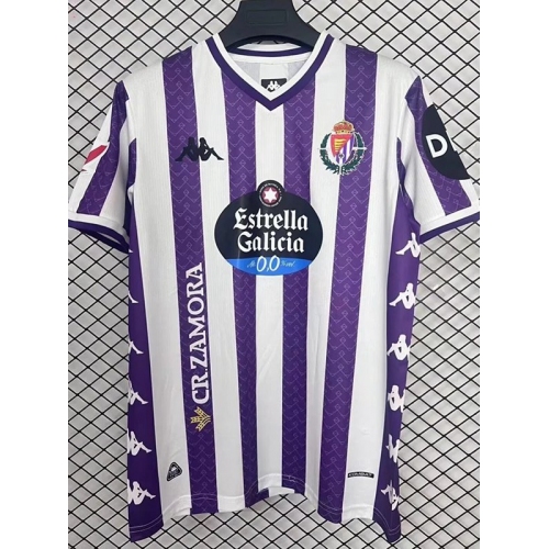 25/26 Valladolid Home Fans Soccer Jersey