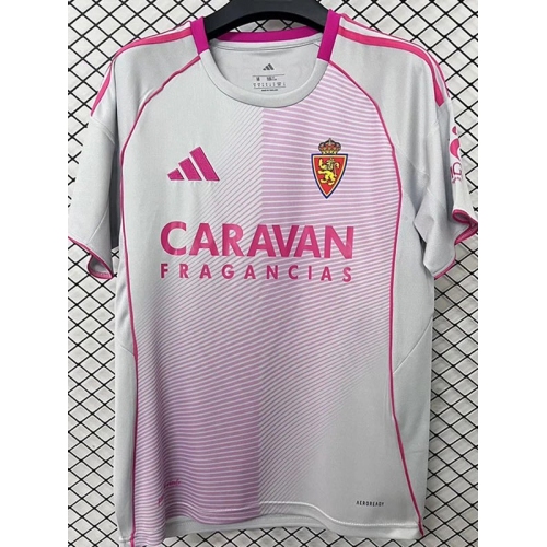 25/26 Zaragoza Special Edition Pink Fans Soccer Jersey