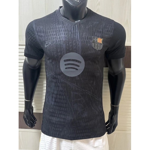 26/27 BAR Black Player Version Soccer Jersey