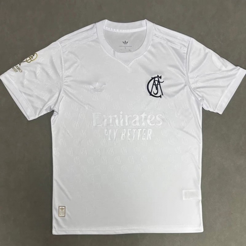 26/27 RMA 125th Anniversary Edition White Fans Soccer Jersey