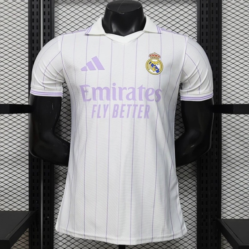 26/27 RMA Ｗhite Leisure Retro Player Version Soccer Jersey