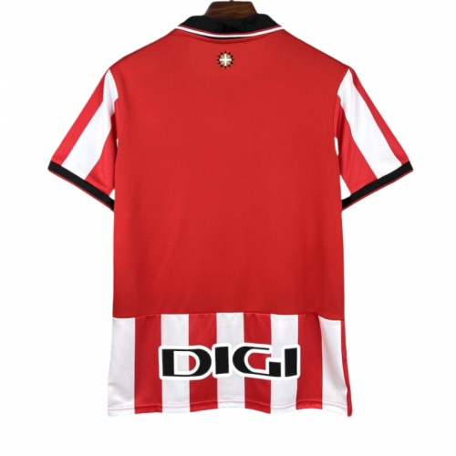 Athletic Bilbao Home Soccer Jersey 2025-26 Fan version