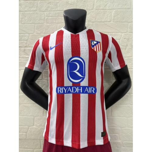 Atletico Madrid Home Player Jersey 25/26
