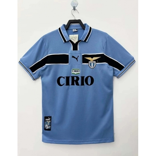 1998/1999 Retro Lazio Home Soccer Jersey
